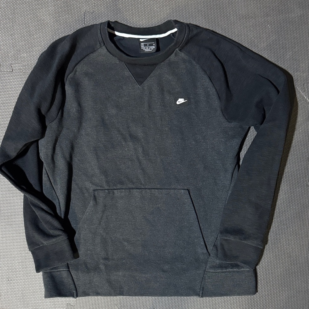 Nike Men's Charcoal Crewneck Sweater